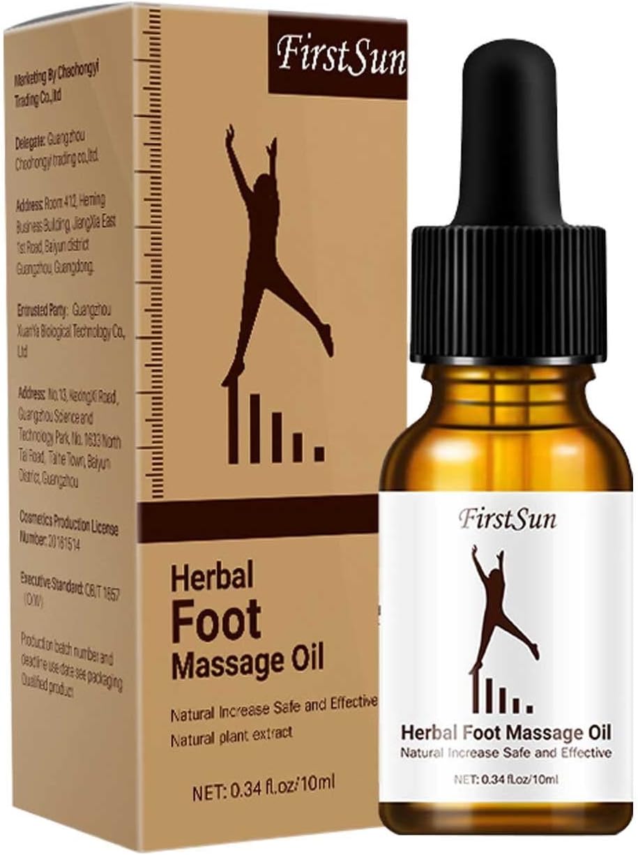 First Sun Herbal Foot Massage Oil-10ml - Image 2