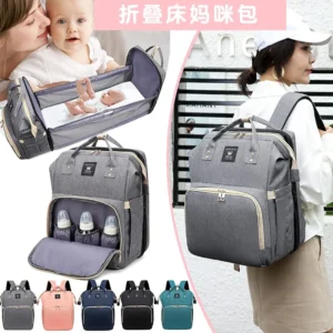 Multi-functional Travelling Foldable Baby Bed And Diaper Bag