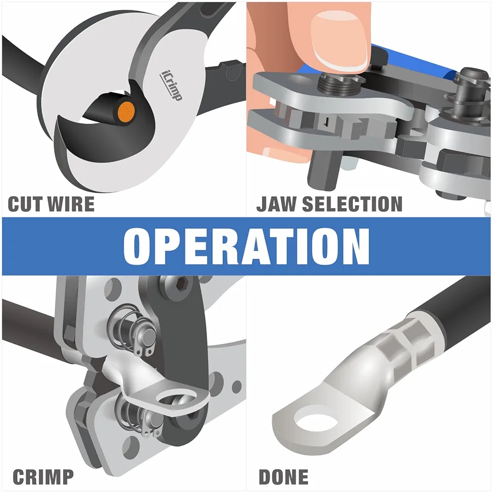 Battery Cable Lug Crimping Tool - Image 7