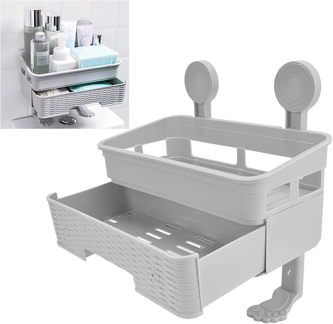Multifunctional Toilet Rack With Drawer - Image 4