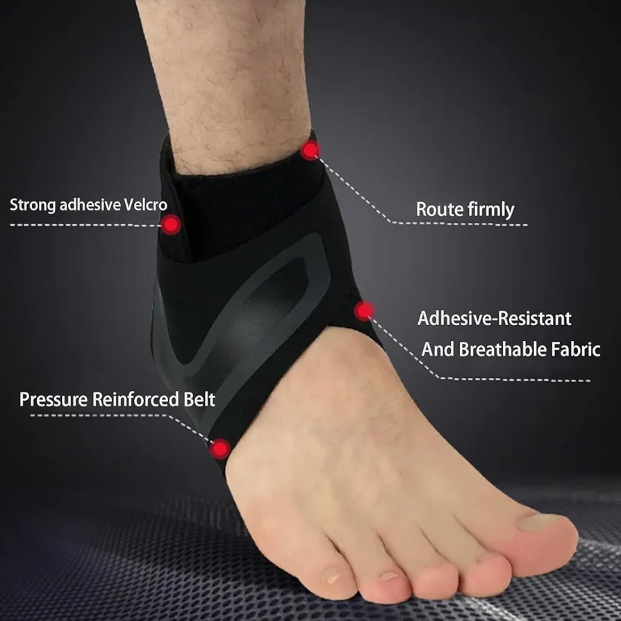 Ankle Brace, Foot Brace, Ankle Brace For Women, Plantar X Wrap For Women, Ankle Brace For Men, Ankle Support Brace, Ankle Brace For Sprained Ankle, Tensor Ankle Brace - Image 4