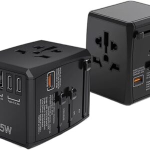 Universal Travel Adapter 3usb/1type-C