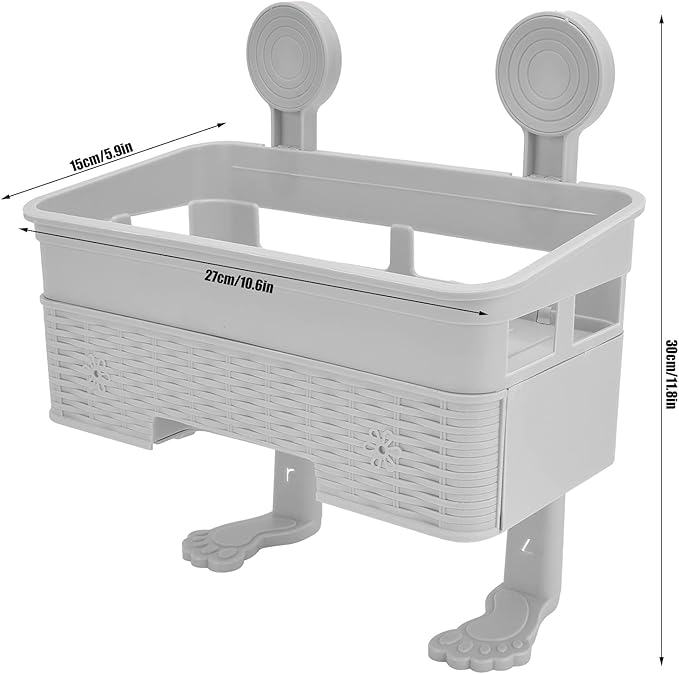 Multifunctional Toilet Rack With Drawer - Image 3