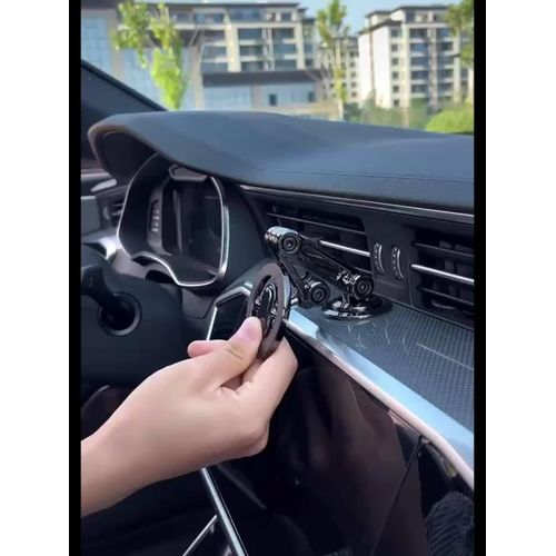 Universal 360° Rotating Magnetic Car Phone Holder - Image 3