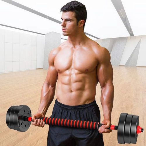 20KG Dumbbell Set With Barbell Extension - Image 2