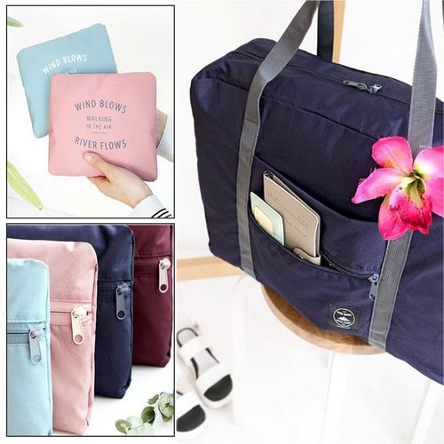 Foldable Travel Bags Nylon Large Bag Luggage Waterproof Handbags - Image 3