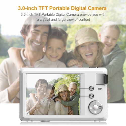 Andoer TFT Portable Digital Camera 48MP 4K Ultra HD 16X Zoom - 3in - Image 5