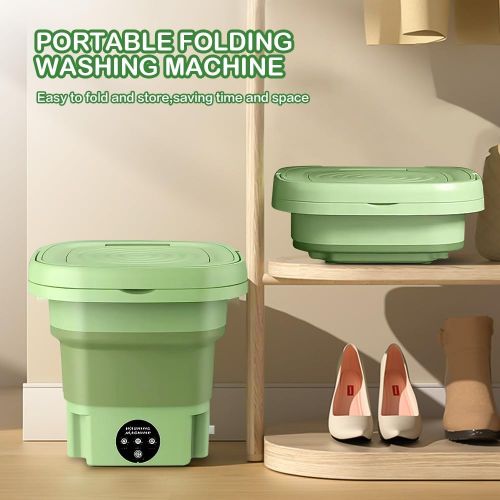 8L Portable Mini Washing Machine, Compact And Foldable - Image 4