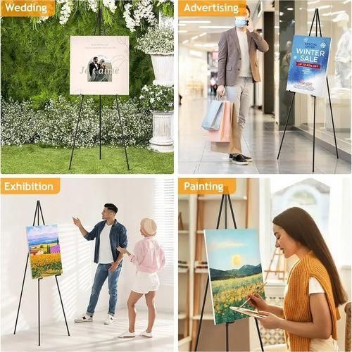 Portable Metal Art Tripod Display Easel Stand - Image 4