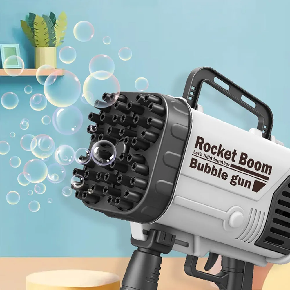 69 Holes Bazooka Bubble Gun Rocket toy for kids - Image 4