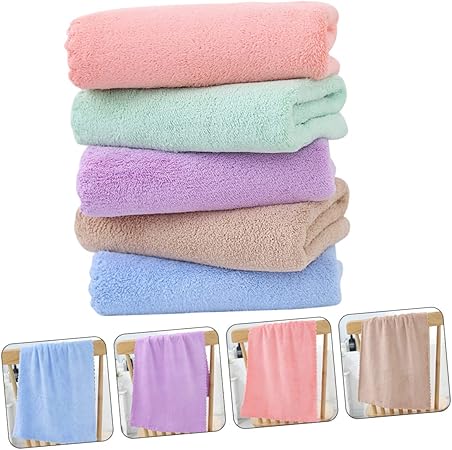 Face Towel Thickened Microfiber Absorbent High-Density - Image 3