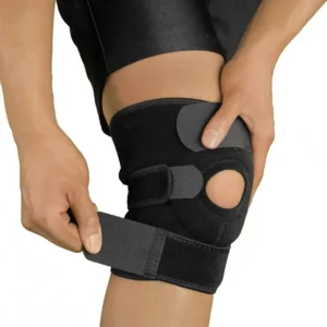 Knee Support Open Patella Stabilizer with Adjustable Strapping