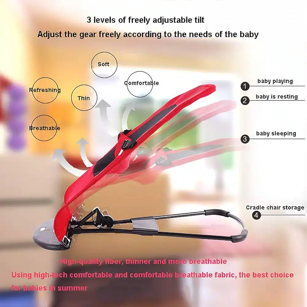 Strong Baby Bouncer, Rocker And Recliner Chair - Image 3