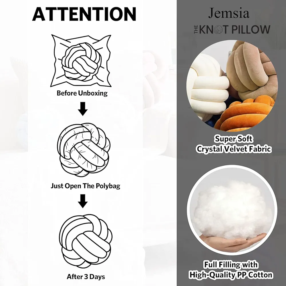 Knotted Throw Pillows - Image 2