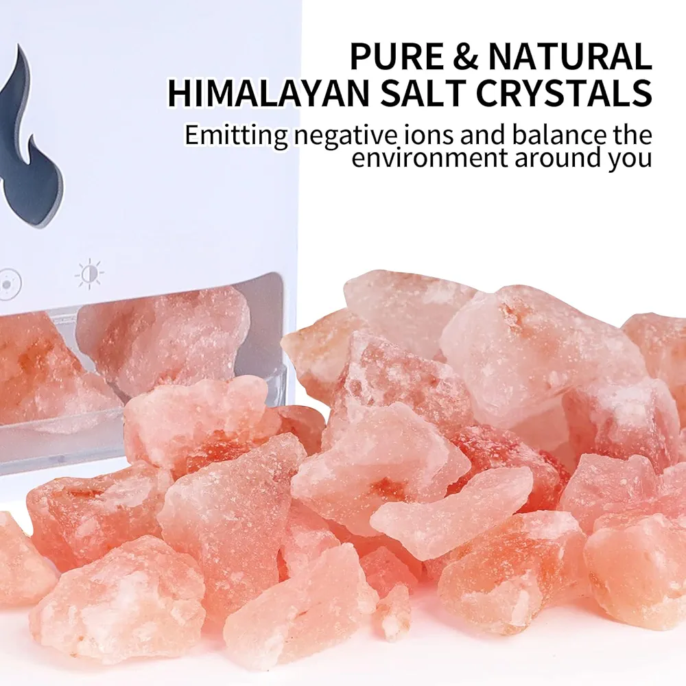 Flame Air Humidifier Crystal Salt Aromatherapy Diffuser - Image 3