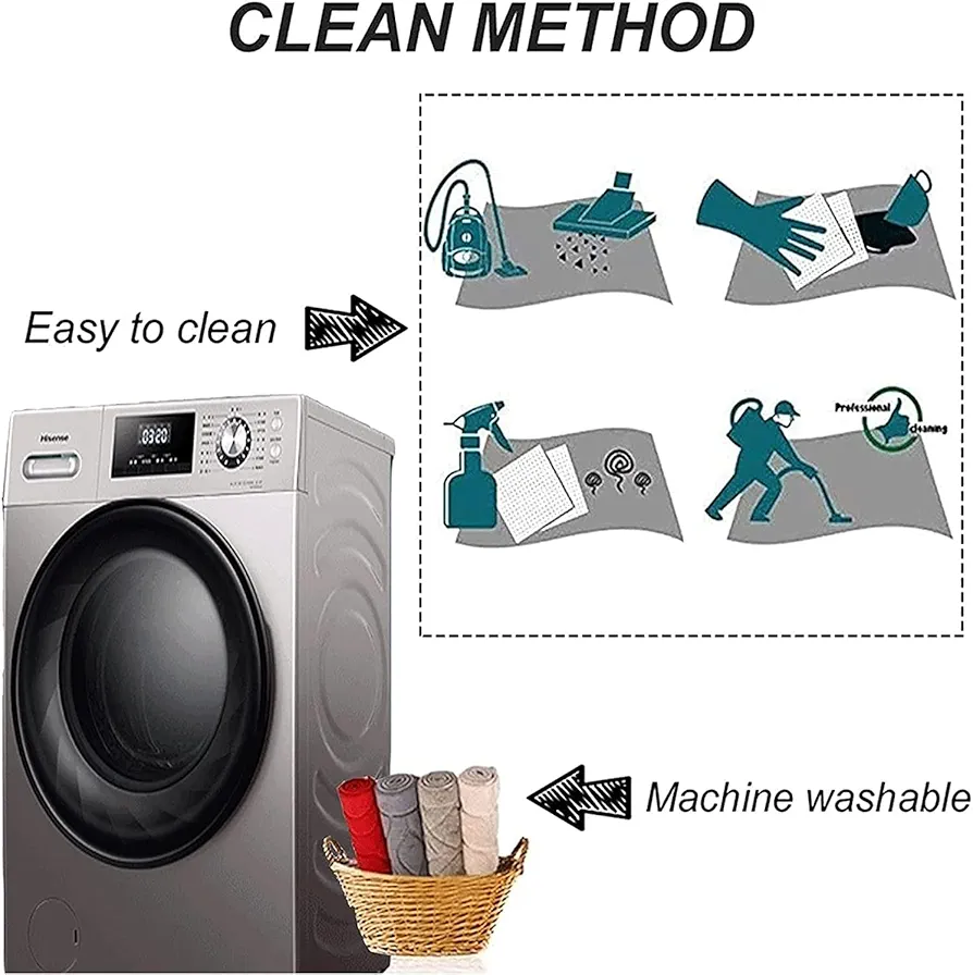 Elegant 2pcs Kitchen Mat/Rug - Image 2