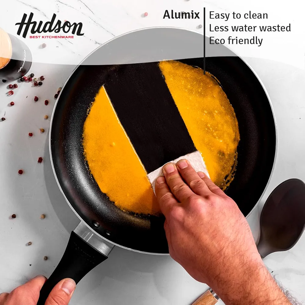 Nonstick Black Wok Pan - Image 2