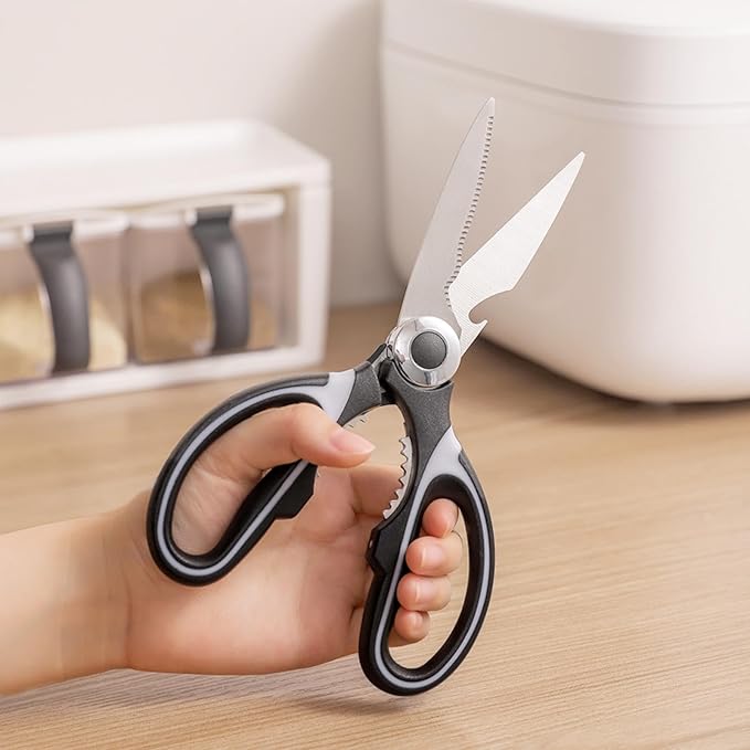 Kitchen Multi-Functional Stainless Steel Scissors - Image 2