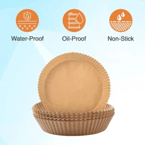 50pcs Big and Small Air Fryer Paper