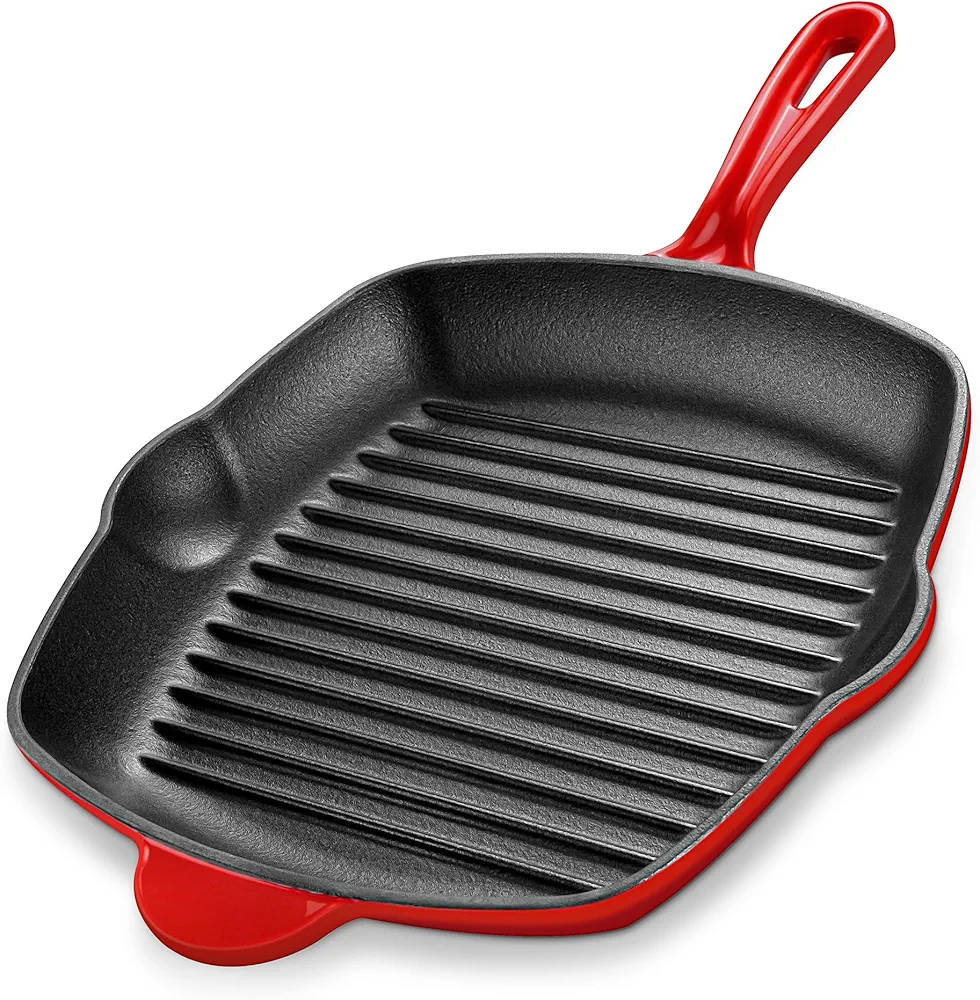 Top Quality Enamel Cast Iron Grill Pan - Image 5