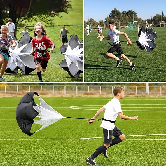 Running Parachute for Speed Soccer Training Fitness Explosive Power Training - Image 2