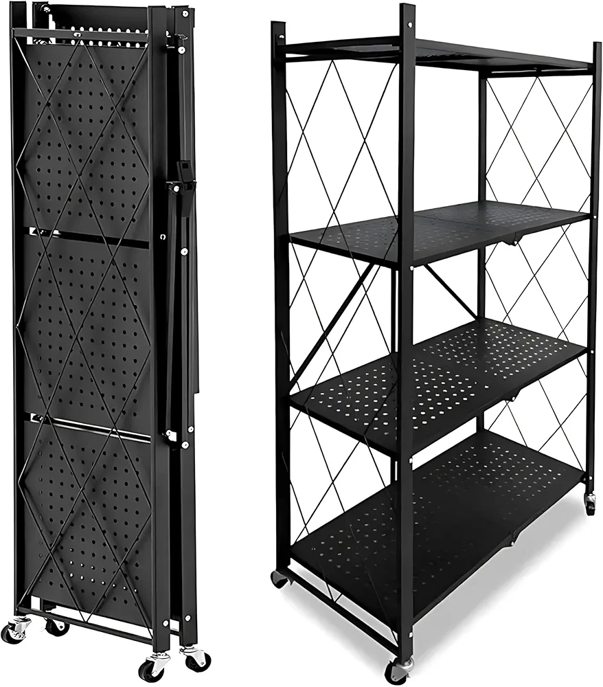 Industrial Steel Shelf Reinforced Multipurpose Organizer - Image 2