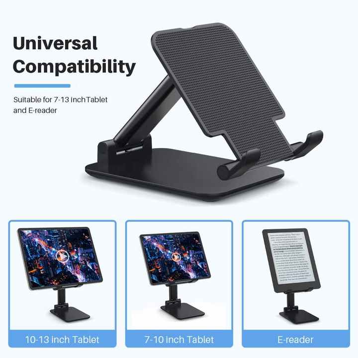 Folding Phone Holder - Black - Image 2
