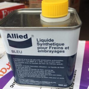 Allied Blue Synthetic Brake & Clutch Fluid. 500ml