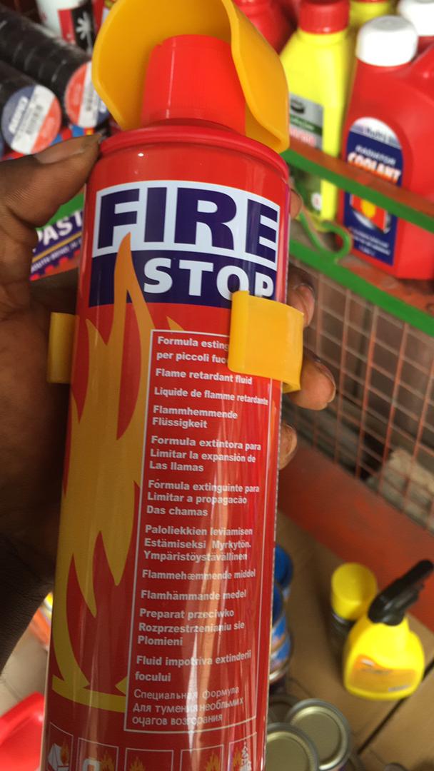 FIRE STOP" portable fire extinguisher spray - Image 2