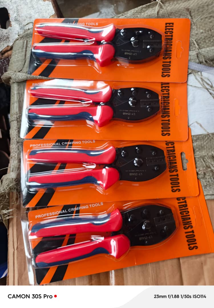 KISUASHI Cable Connector Wire Crimping Tool, Ferrule Crimping Tool, Self-Adjusting Square Wire Crimper Plier - Image 2