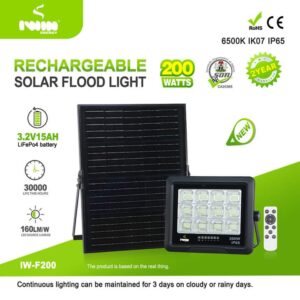 Iwin 200w floodlight.