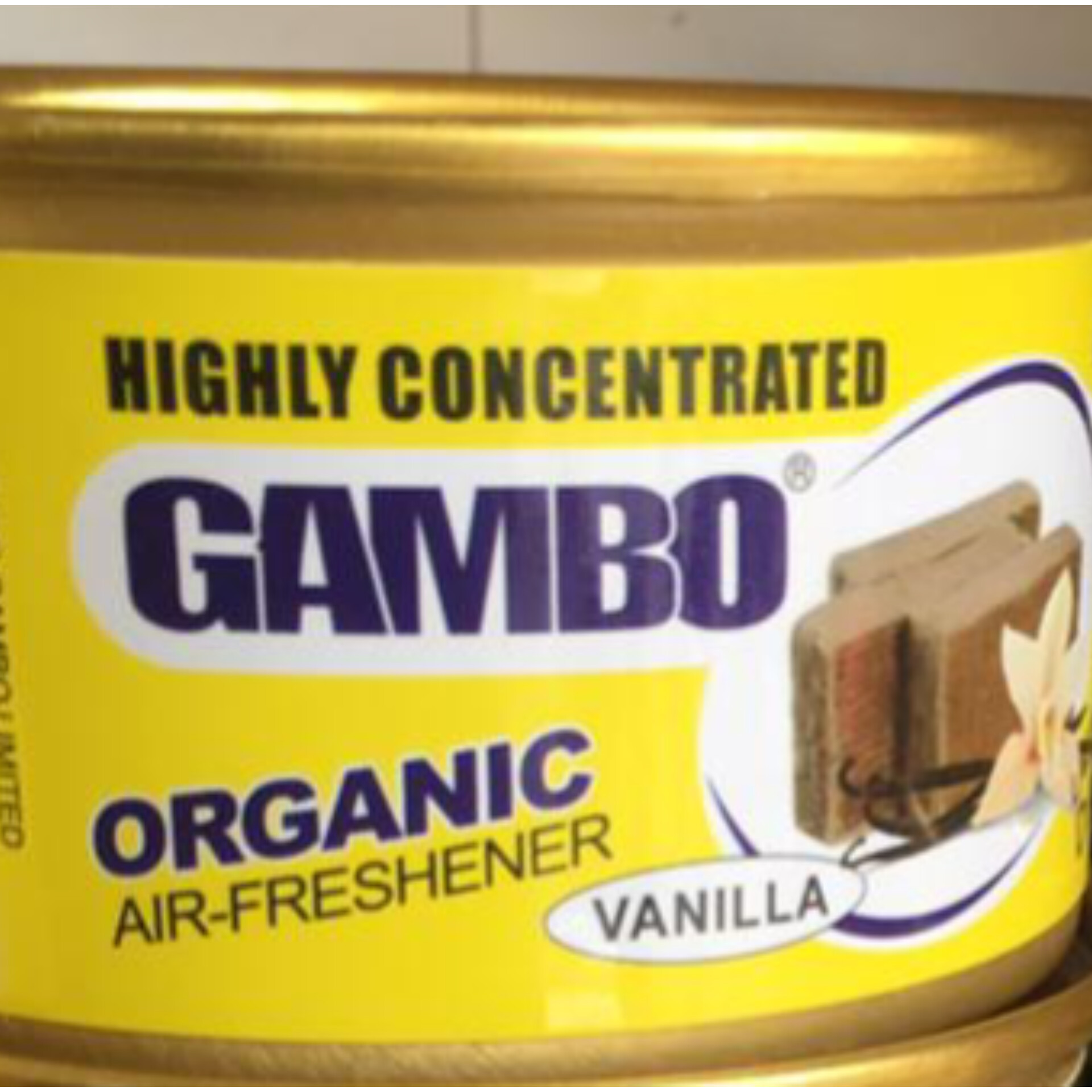 Gambo Organic Air-Freshener in Vanilla scent. - Image 2