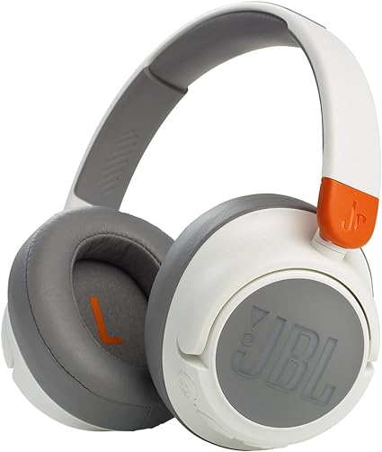 JBL Jr460nc Wireless Noise Cancelling Kids Headphones -White - Image 2
