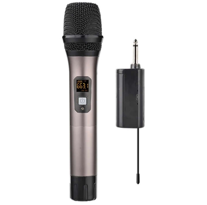 RIY U101 1CH Cheap Price Metal hand held Universal Wireless Mic. - Image 2