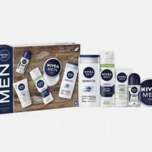 NIVEA MEN Feel Totally Sensitive Caring Skin Regime Gift Set