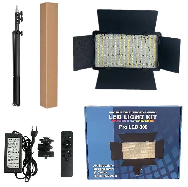 LED Light Kit 800pro + Tripod Stand - Image 2