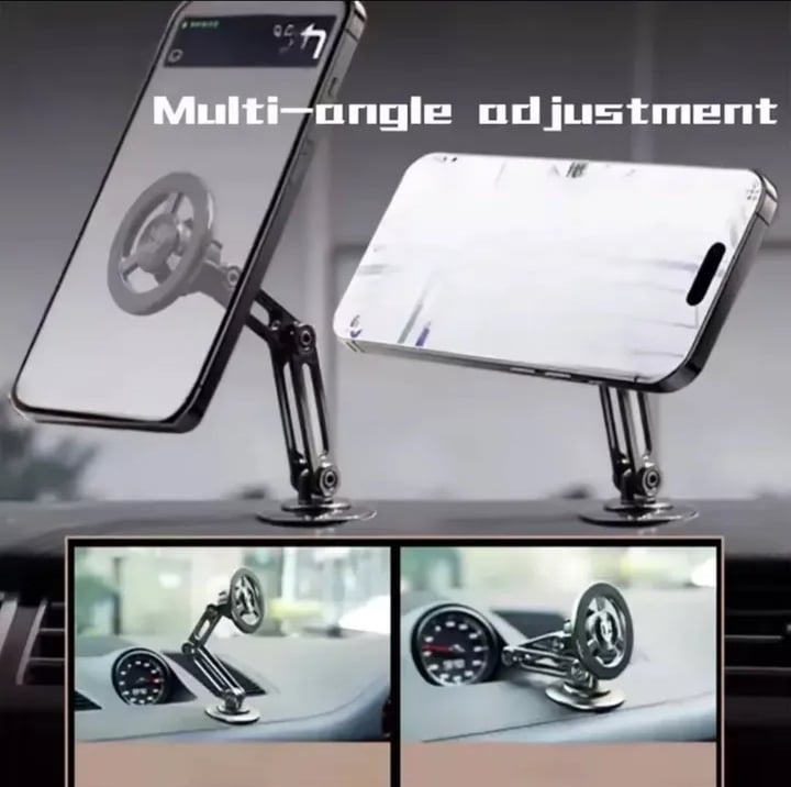 Universal Car Phone Holder, Magnetic Wall Mount With - Image 4