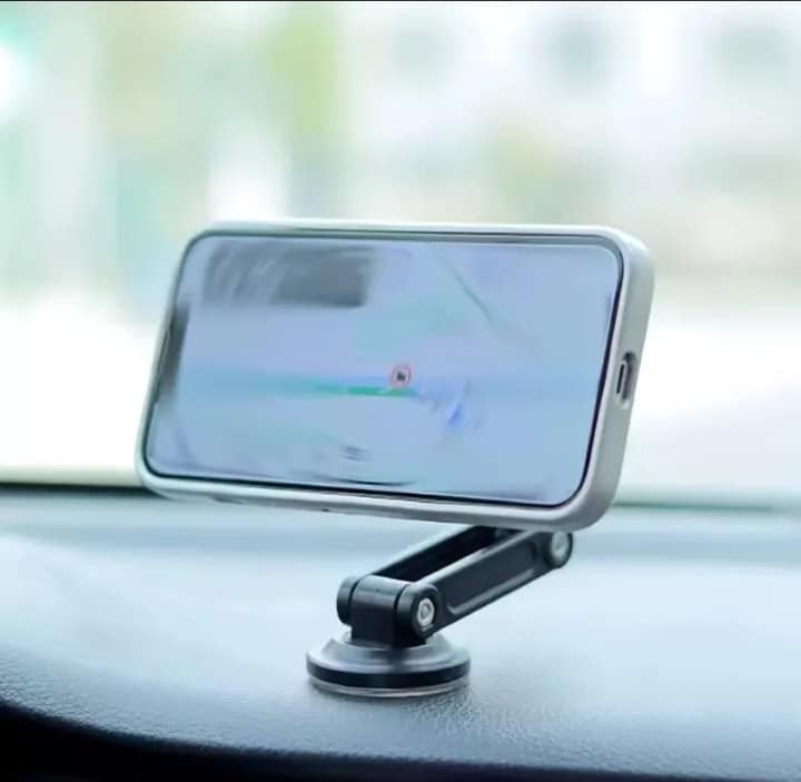 Universal Car Phone Holder, Magnetic Wall Mount With - Image 3
