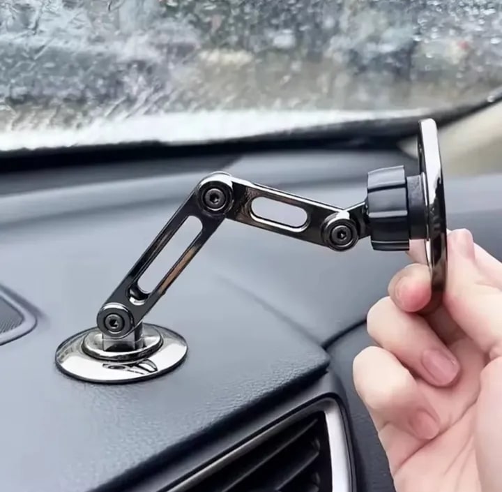 Universal Car Phone Holder, Magnetic Wall Mount With - Image 2