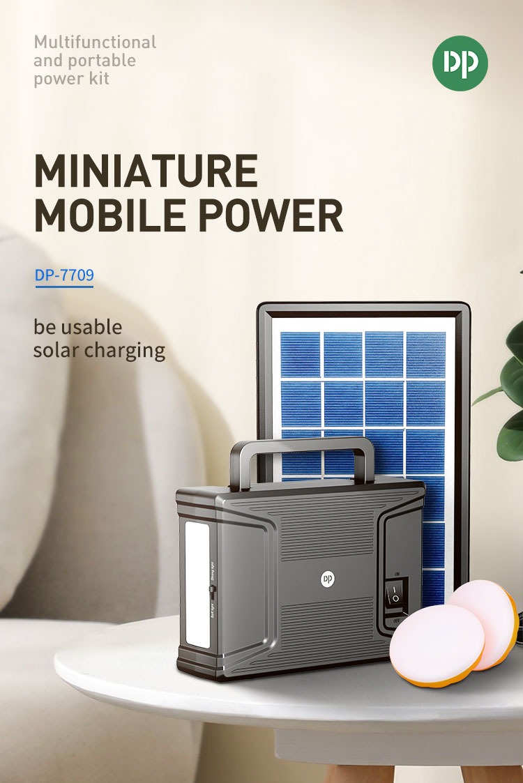 Outdoor Waterproof Camping Foldable Solar Lighting System - Image 2