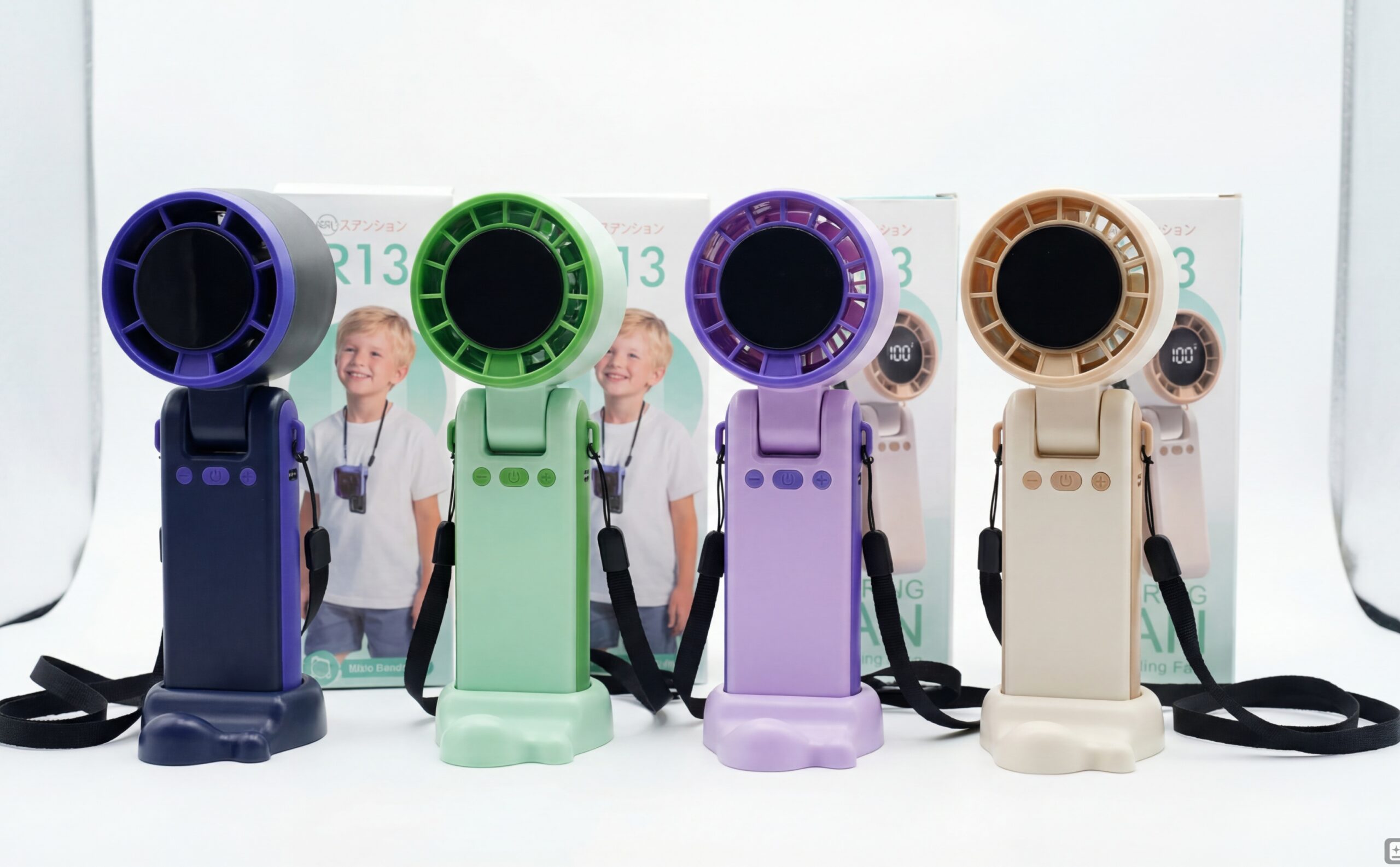 R13 Series Wearable Neck Fan - Image 2