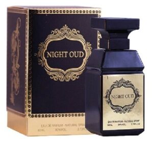 Fragrance World Night Oud EDP 80ml Perfume for Men