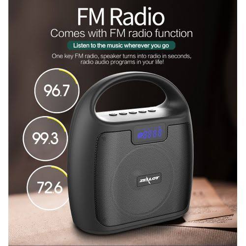 Zealot S42 FM RADIO WIRELESS Bluetooth Speaker - Image 2