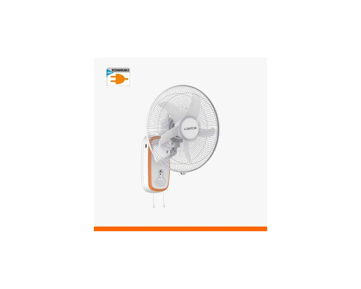 Lontor Rechargeable Wall Fan - CTL-CF015R-16 - Image 3