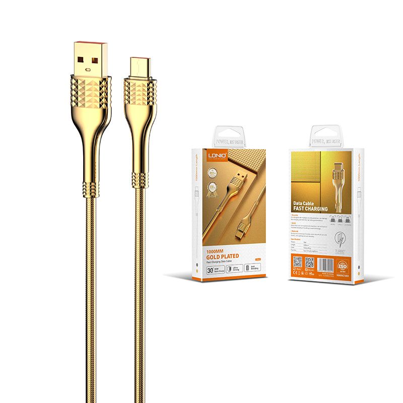 LDNIO LS652 30W Fast Charge & Data Cable for Laptop, Tablet & Phone- Type-C - Image 3