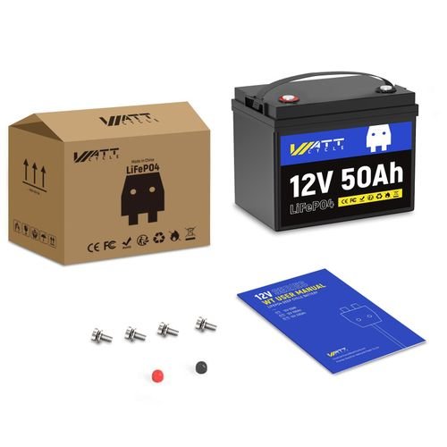 12V 50Ah LiFePO4 Lithium Battery - Image 2