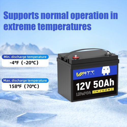 12V 50Ah LiFePO4 Lithium Battery - Image 3