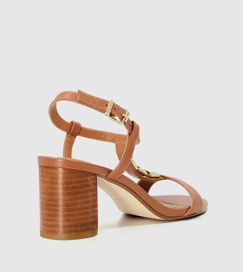 Ankle Strap Block Heel Sandal - Image 3