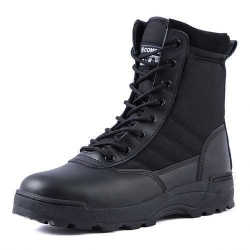 Men's Casual Ankle Boots - Black Cotton, EU 41-44, Breathable, Lightweight - Image 4