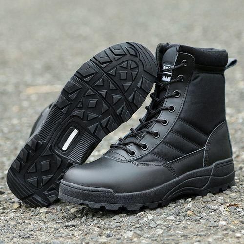 Men's Casual Ankle Boots - Black Cotton, EU 41-44, Breathable, Lightweight - Image 2